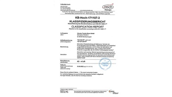 A级防火壁布认证